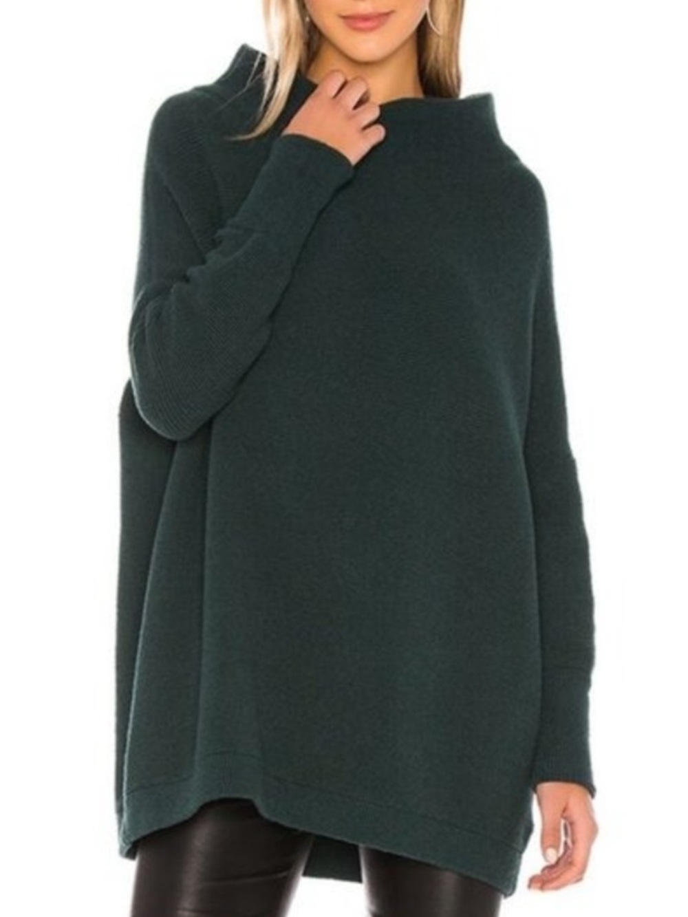 Free People Ottoman Oversized Slouchy Ribbed Tunic